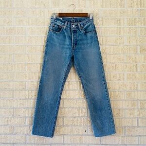 Levi's Blue Straight Leg Women's Jeans